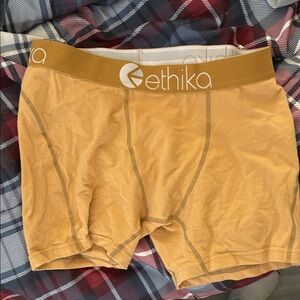 Ethika Men's Mustard Boxer Briefs